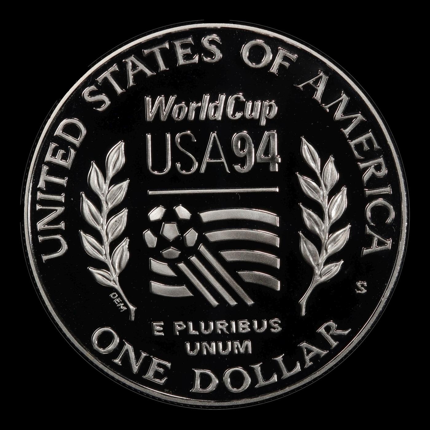 1994-S World Cup Proof Modern Commem Dollar $1 pr70 dcam SEGS