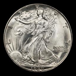 1939-s Walking Liberty Half Dollar 50c ms66 SEGS