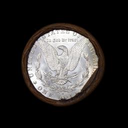 Full solid date 1883-o Uncirculated Morgan silver dollar roll, 20 coins