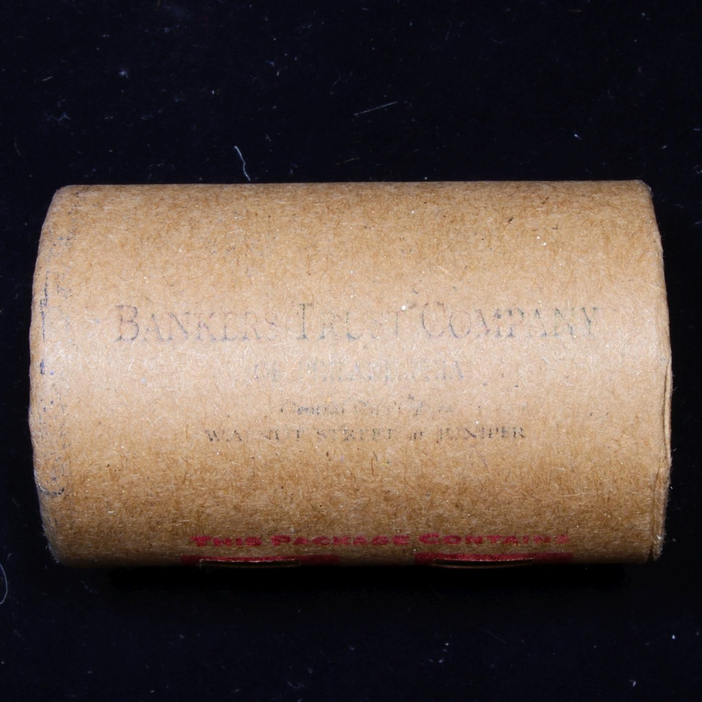 Full solid date 1883-o Uncirculated Morgan silver dollar roll, 20 coins