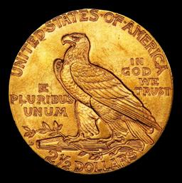 1925-d Gold Indian Quarter Eagle Near Top Pop! $2 1/2 ms66+ USCG