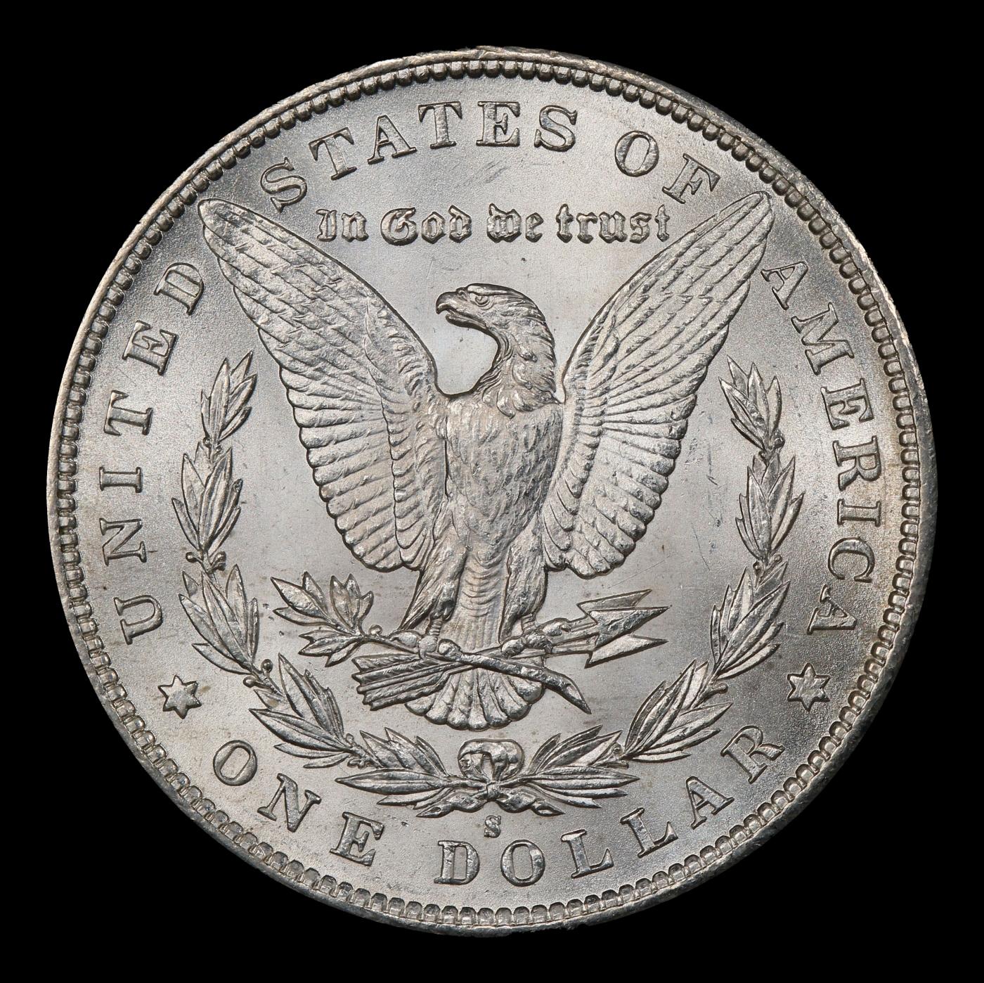 1897-s Morgan Dollar $1 Grades ms62