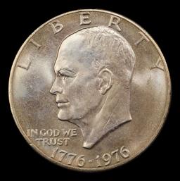 1976-p Ty 2 Eisenhower Dollar $1 ms66 SEGS