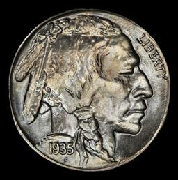 1935-s Buffalo Nickel TOP POP! 5c ms67+ SEGS