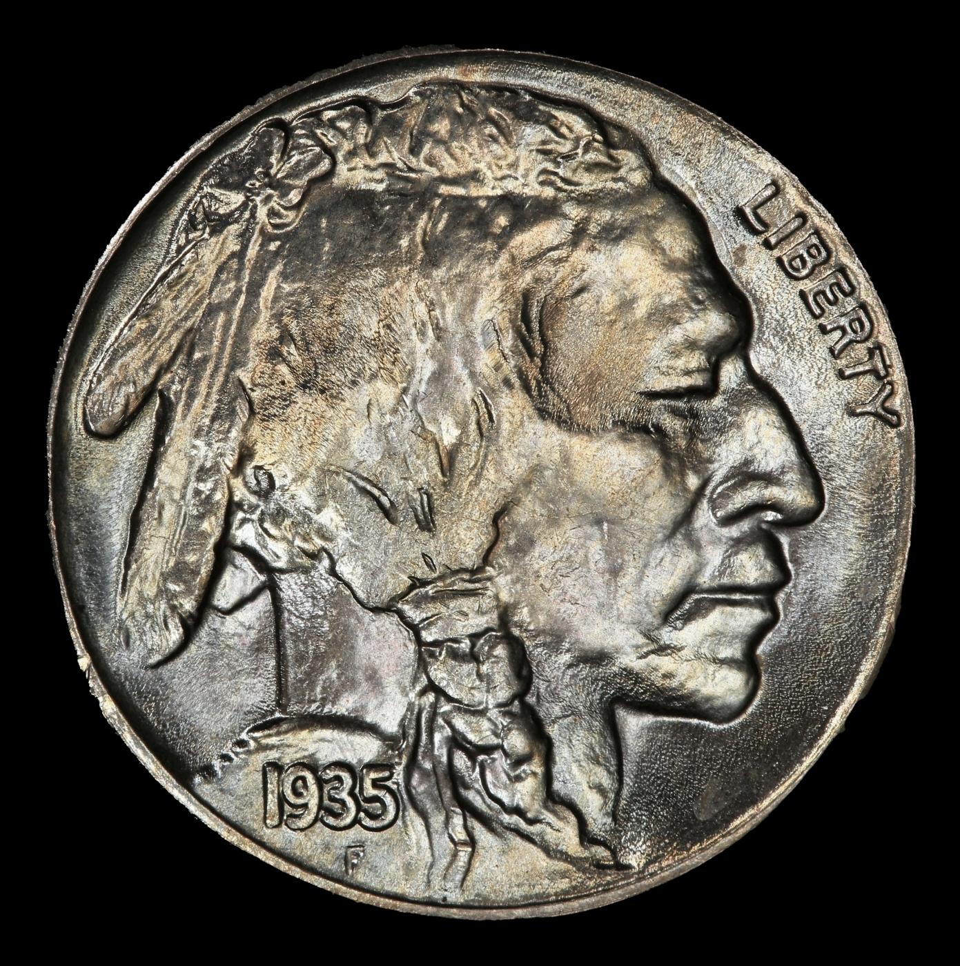 1935-s Buffalo Nickel TOP POP! 5c ms67+ SEGS