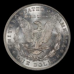 1880-p Morgan Dollar $1 Grades ms63