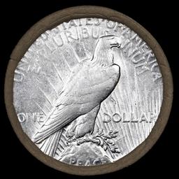 YI- 20 Coin SEARS Peace Silver $1 Roll Circ Mystery 'S' Rev/'P' Rev Ends