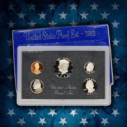 1980-1999 Proof Set Run 107 Coins 20 Complete Sets