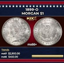 1899-o Morgan Dollar $1 ms66+ SEGS