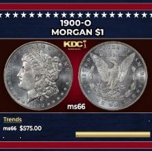 1900-o Morgan Dollar $1 Grades ms66