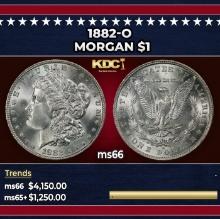 1882-o Morgan Dollar $1 ms66 SEGS