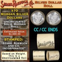 CI- WOW! Double CC End On SEARS UNC Morgan Roll 10 CC & CC Ends