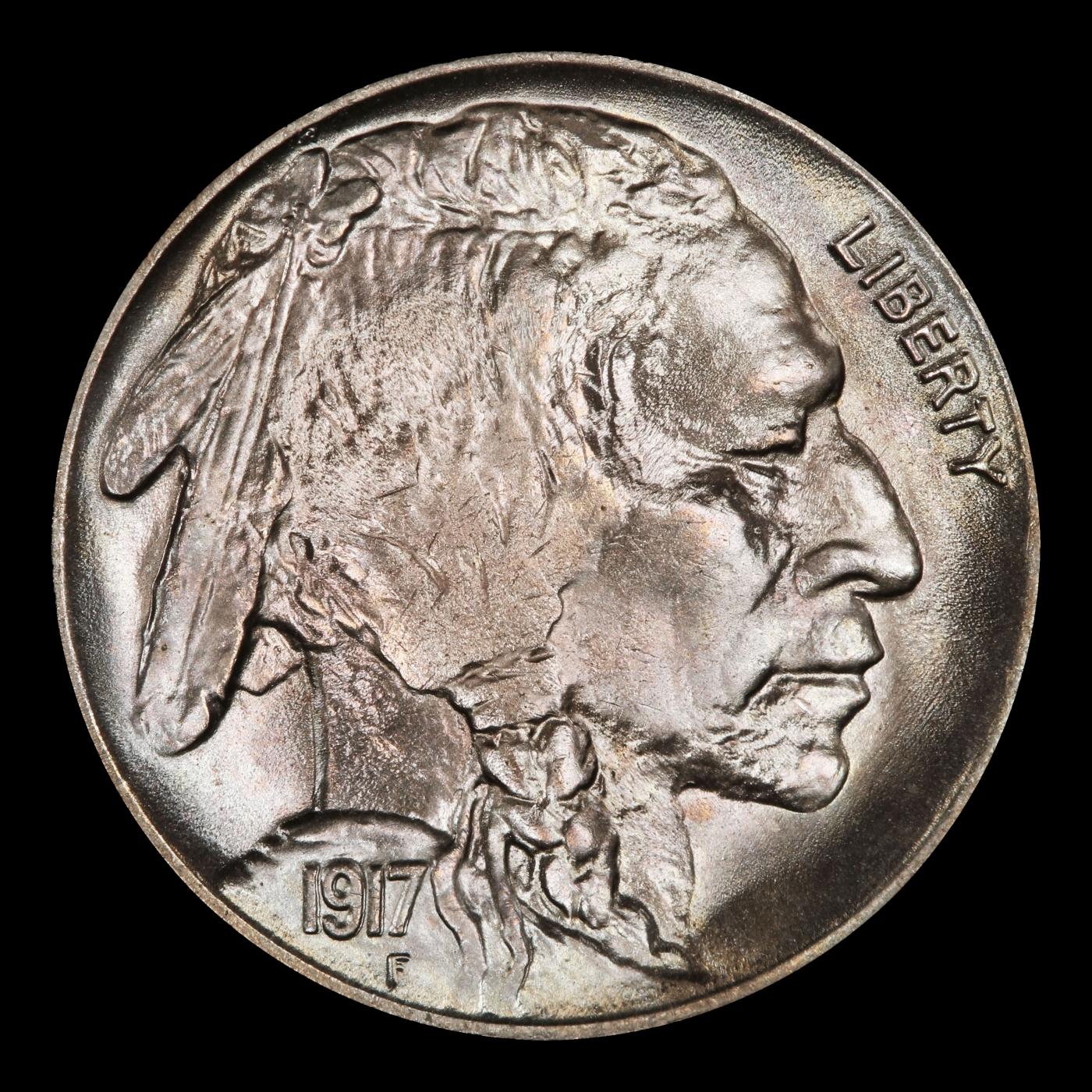 1917-p Buffalo Nickel 5c ms66+ SEGS