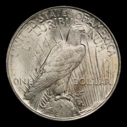 1922-p Peace Dollar $1 Grades ms65+