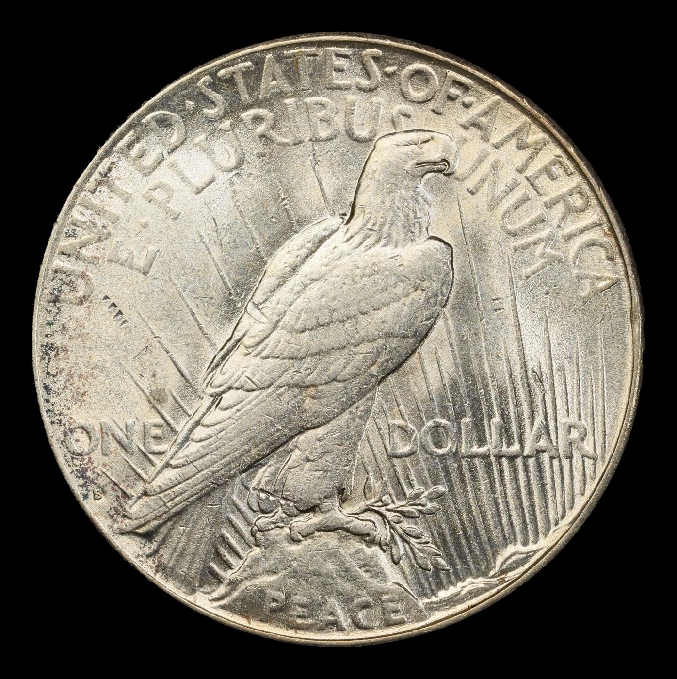 1928-s Peace Dollar $1 Grades ms62