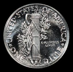 1942 Proof Mercury Dime TOP POP! 10c pr69 SEGS