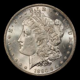 1890-cc Morgan Dollar $1 ms65+ SEGS