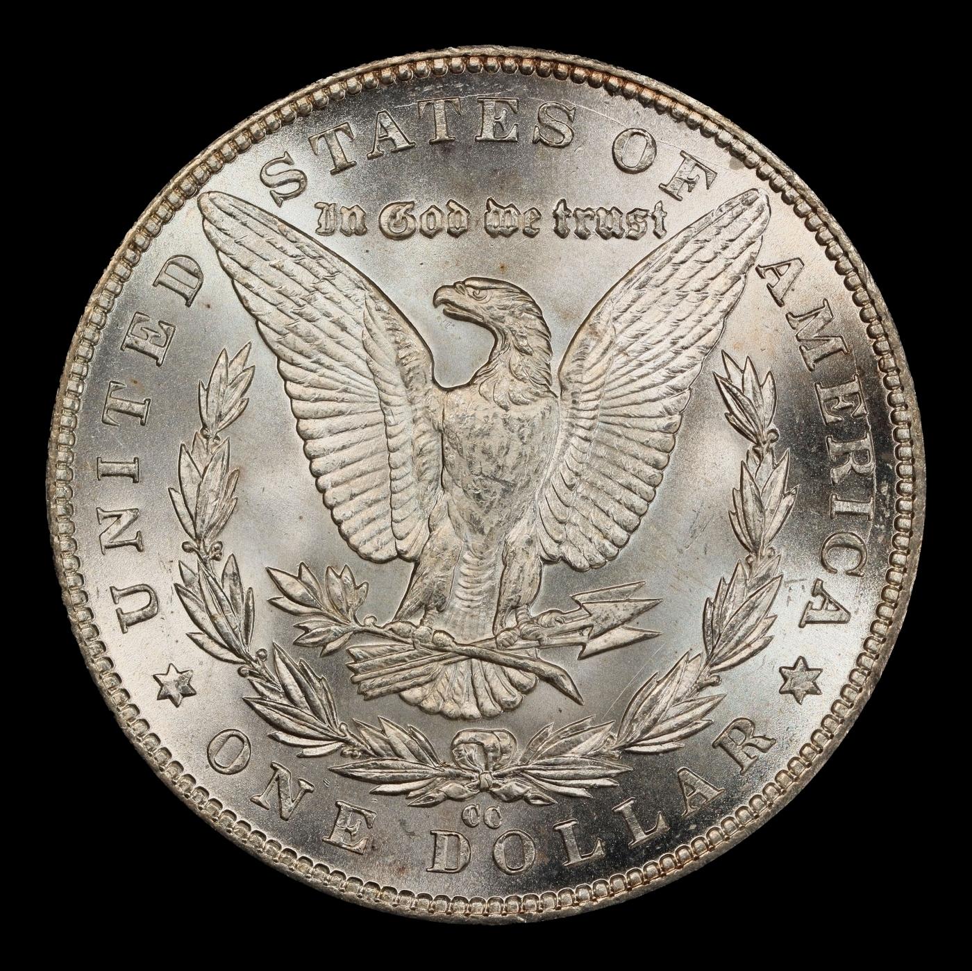 1890-cc Morgan Dollar $1 ms65+ SEGS