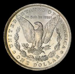 1883-o Morgan Dollar Rainbow Toned $1 ms66+ SEGS
