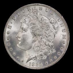 1885-o Morgan Dollar NEar Top Pop! $1 ms67 SEGS