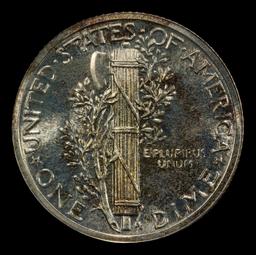 1942 Proof Mercury Dime 10c pr67+ SEGS
