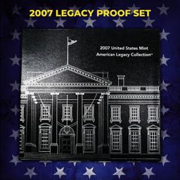 2007-2008 US Mint American Legacy Proof Sets - 31 Coins Total, 2 Complete Sets Over 3oz Of Silver