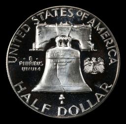 1960 Proof Franklin Half Dollar TOP POP! 50c pr69 DCAM SEGS