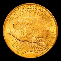 1920-p Gold St. Gaudens Double Eagle Near Top Pop! $20 ms64+ SEGS