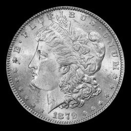 1879-o Morgan Dollar Toned $1 ms65+ SEGS
