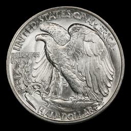 1943-p Walking Liberty Half Dollar 50c ms66+ SEGS