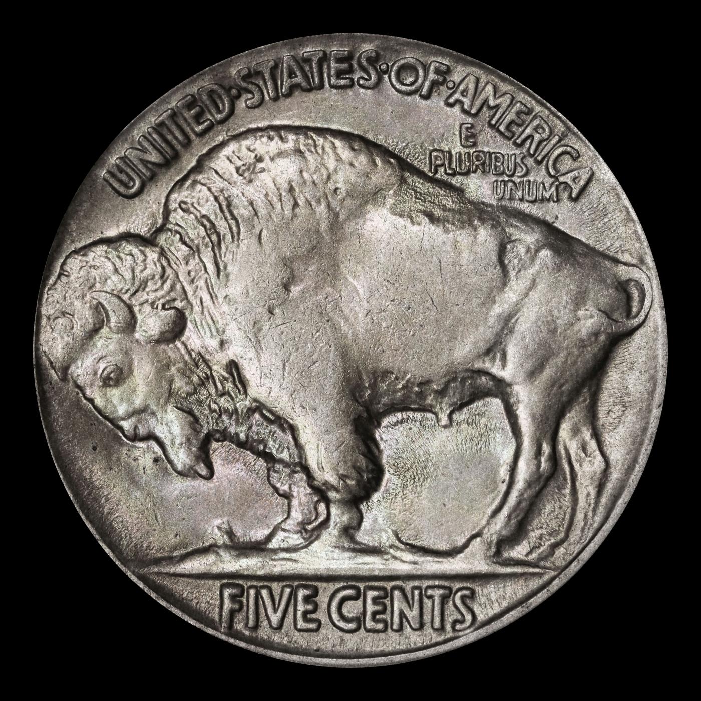 1914-p Buffalo Nickel 5c Grades ms64