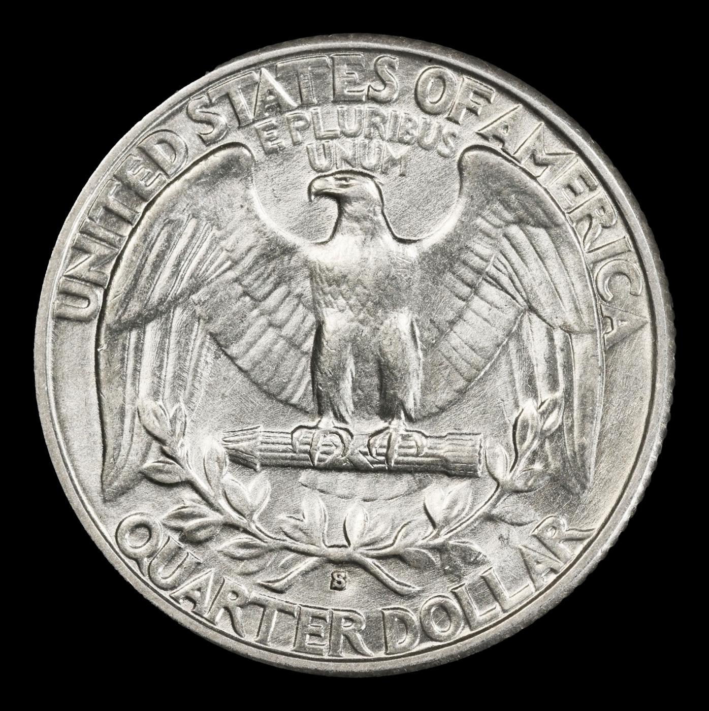 1932-s Washington Quarter Toned 25c Grades ms63