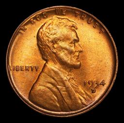 1934-d Lincoln Cent TOP POP! 1c ms67+ rd SEGS
