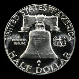 1955 Proof Franklin Half Dollar TOP POP! 50c pr69 SEGS