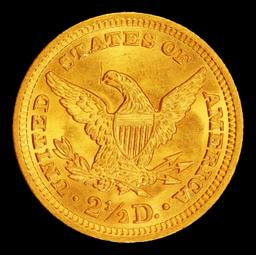 1906-p Gold Liberty Quarter Eagle Near Top Pop $2 1/2 ms67+ SEGS