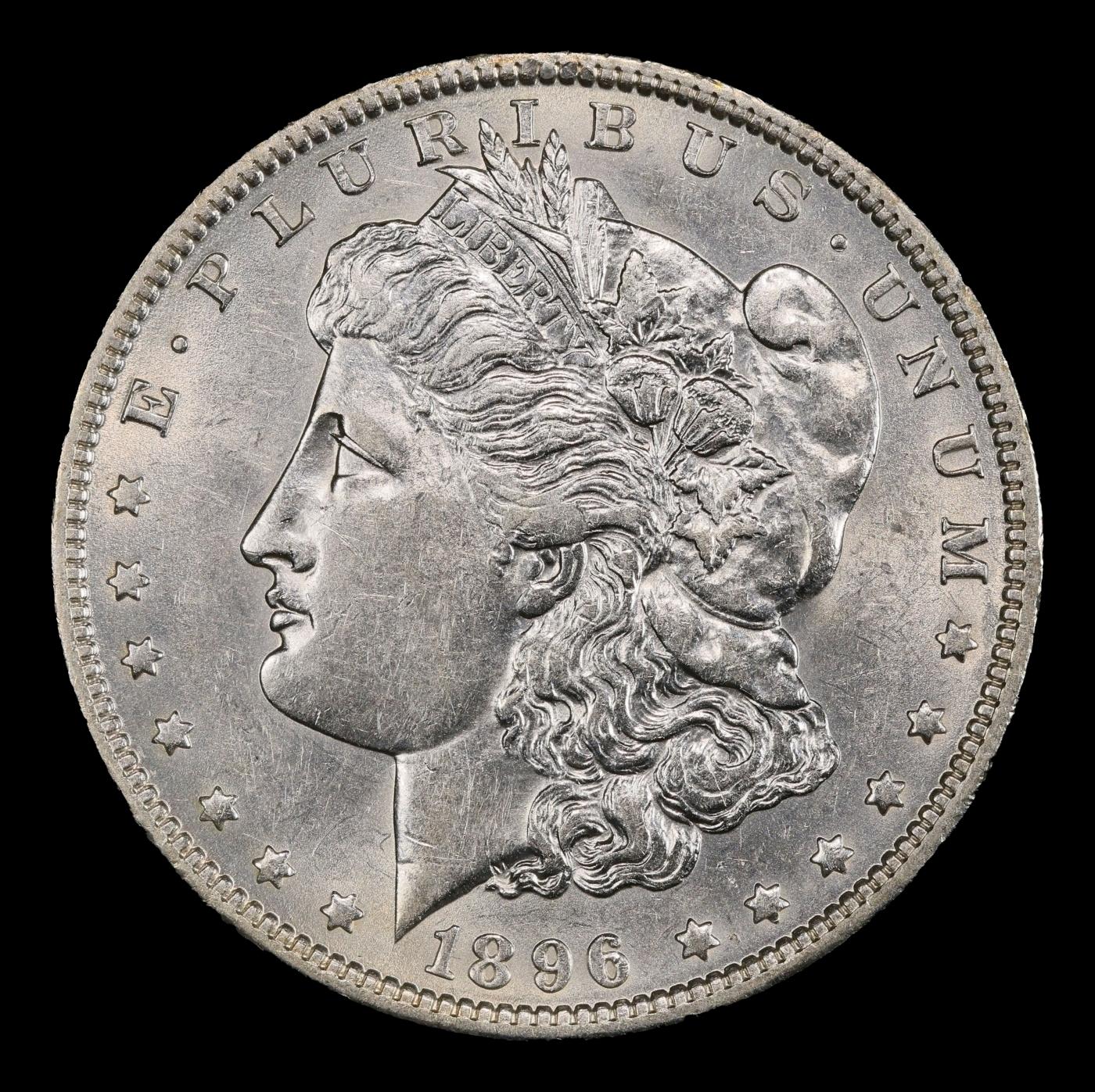 1896-o Morgan Dollar $1 ms62 USCG