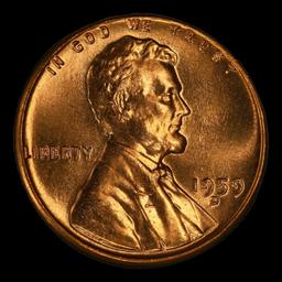 1959-d Lincoln Cent TOP POP! 1c ms68 rd SEGS