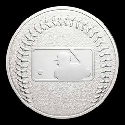 Major League Baseball (MLB) Logo Style - 1 oz Silver Round Round