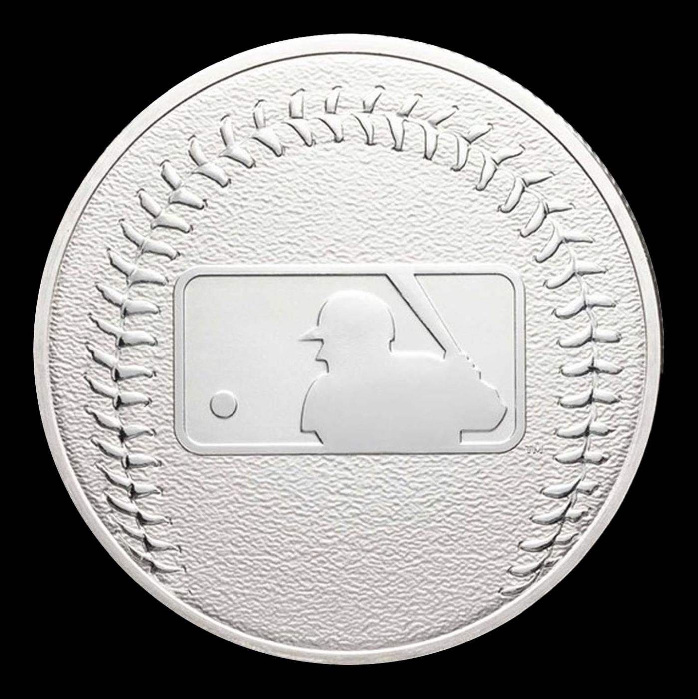 Major League Baseball (MLB) Logo Style - 1 oz Silver Round Round