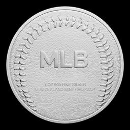 Major League Baseball (MLB) Logo Style - 1 oz Silver Round Round