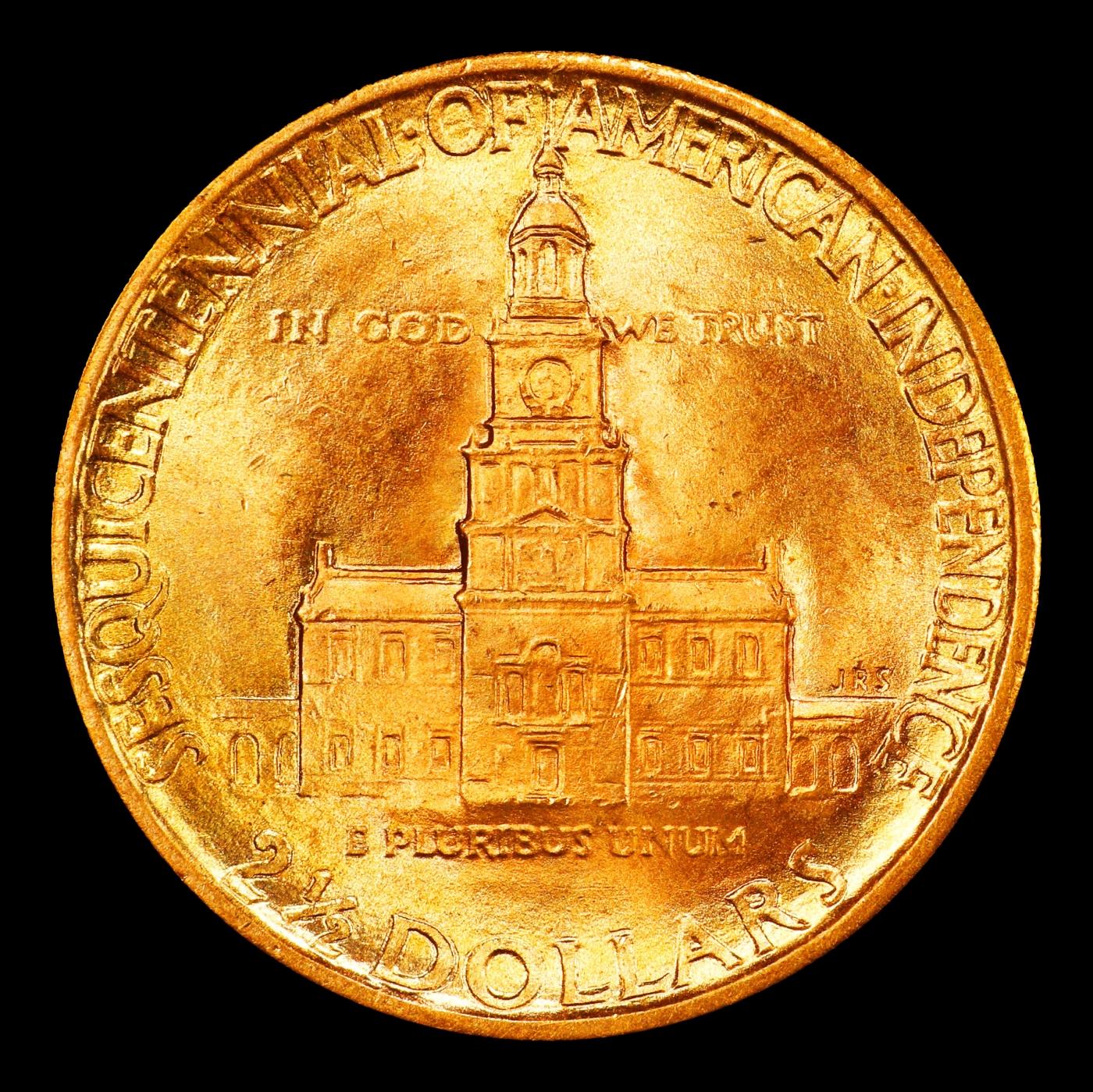 1926 Sesqui Gold Commem Near Top Pop! $2 1/2 ms66+ SEGS