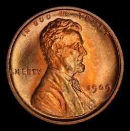 1909 VDB Lincoln Cent Near Top Pop! 1c ms67+ rd SEGS