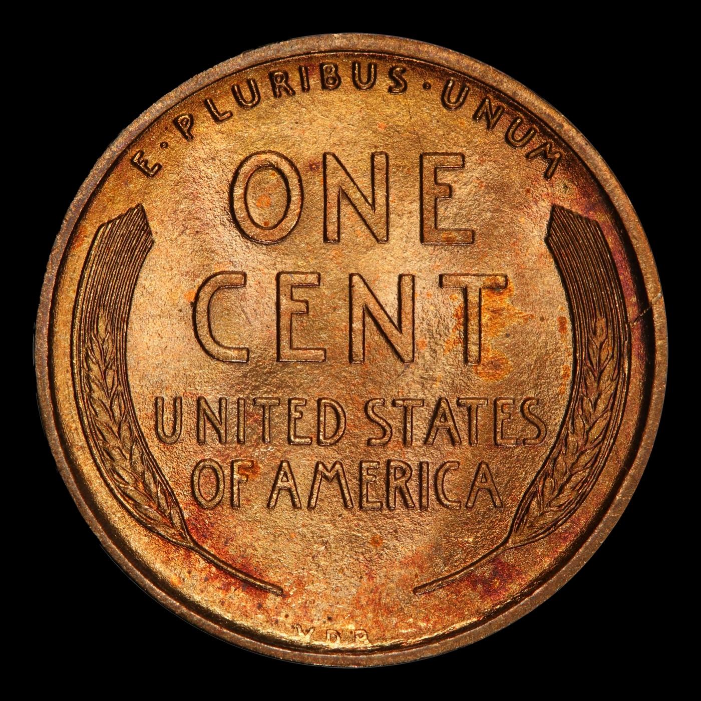 1909 VDB Lincoln Cent Near Top Pop! 1c ms67+ rd SEGS