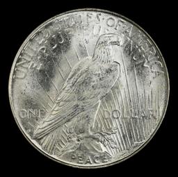 1923-d Peace Dollar $1 ms66+ SEGS