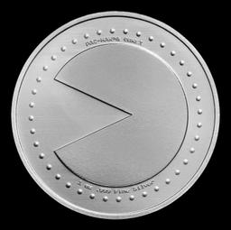 PAC-MAN Game Token Style - 1 oz Silver Round Round