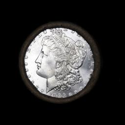 Full solid date 1886-p Uncirculated Morgan silver dollar roll, 20 coins
