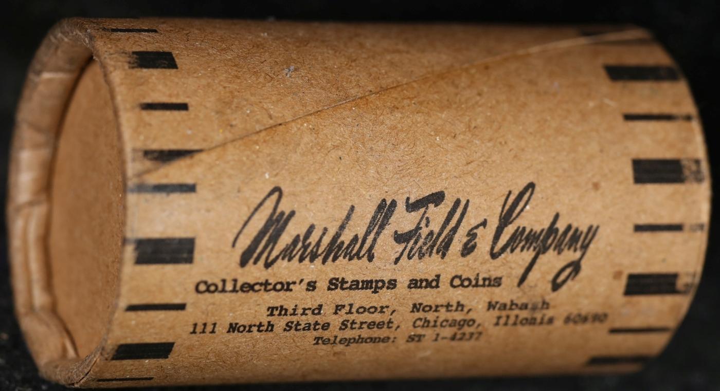CCD- MARSHALL FIELDS RARE UNC Black Lvl 20 Coin Peace Roll