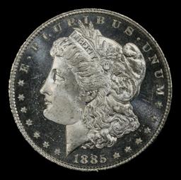 1885-p Morgan Dollar TOP POP! $1 ms67 dmpl SEGS