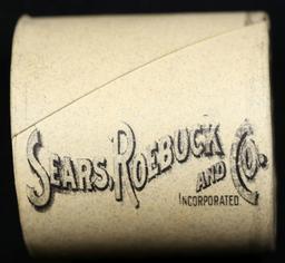 CY- 10 Circ Morgan Silver Dollar $1 Roll SEARS 1892/'P' Rev Ends