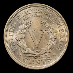 1911 Liberty Nickel 5c ms66+ SEGS